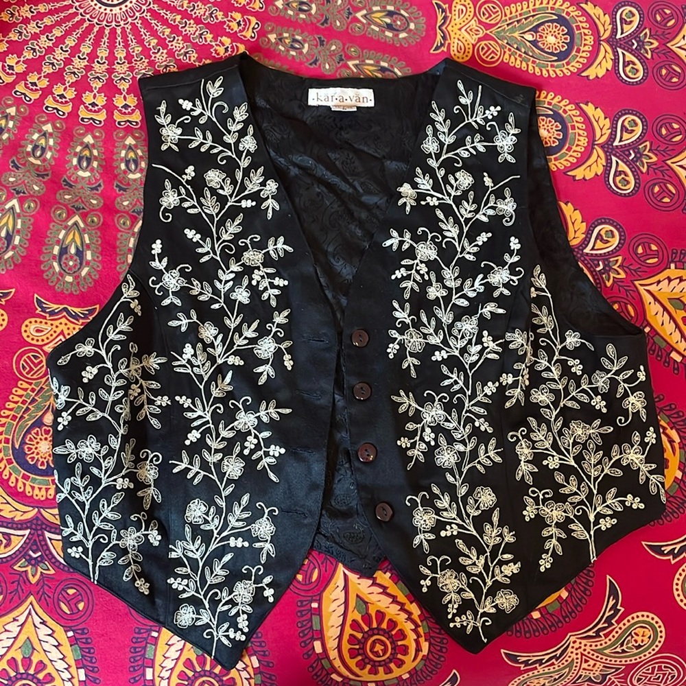 Vintage vest sz M (one of a kind!)